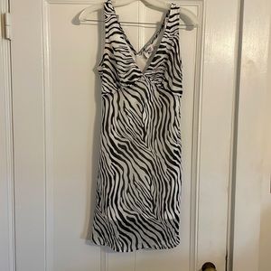 Zebra Mini Dress
